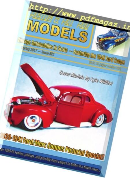 Kustom & Hot Rod Models – Issue 21 – Spring 2017 Cover
