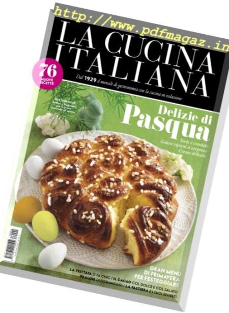 La Cucina Italiana – Aprile 2017 Cover
