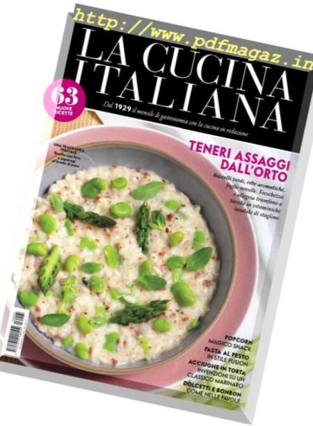 La Cucina Italiana – Maggio 2017 Cover