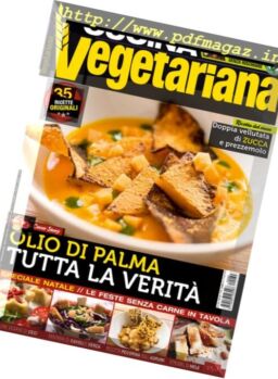 La Mia Cucina Vegetariana – Dicembre 2016 – Gennaio 2017