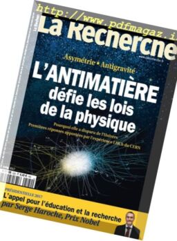 La Recherche – Avril 2017