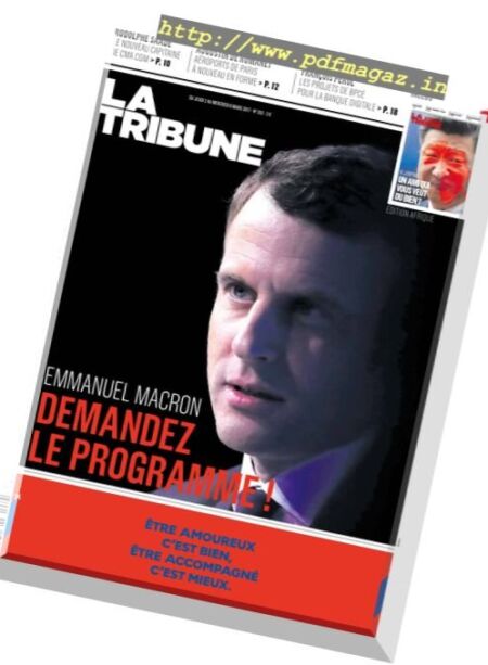 La Tribune – 2 au 8 Mars 2017 Cover