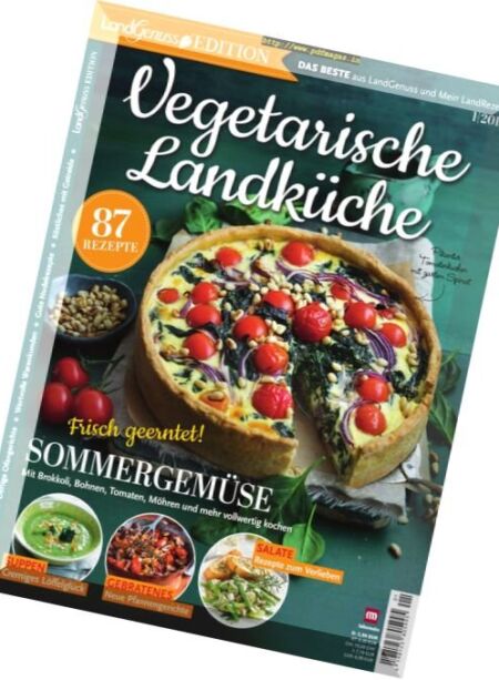 LandGenuss – Vegetarische Landkuche – Nr.1 2017 Cover