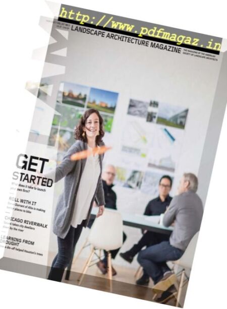 Landscape Architecture Magazine USA – March 2017 Cover