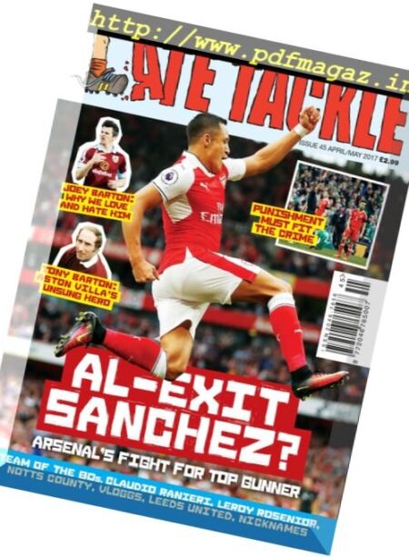 Late Tackle Football – April-May 2017 Cover