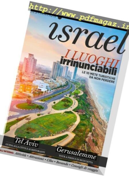 Latitudes – Destination Israel 2017 Cover
