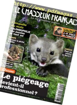 Le Chasseur francais – Avril 2017