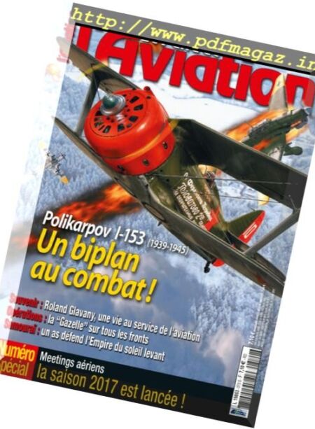 Le fana de l’aviation – Mai 2017 Cover