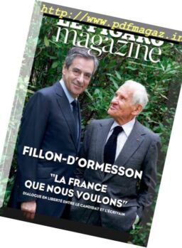 Le Figaro Magazine – 21 Avril 2017