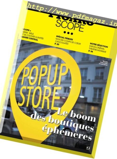 Le Figaroscope – 12 Avril 2017 Cover