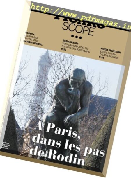 Le Figaroscope – 22 Mars 2017 Cover