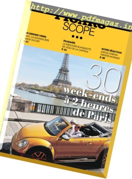 Le Figaroscope – 5 Avril 2017 Cover