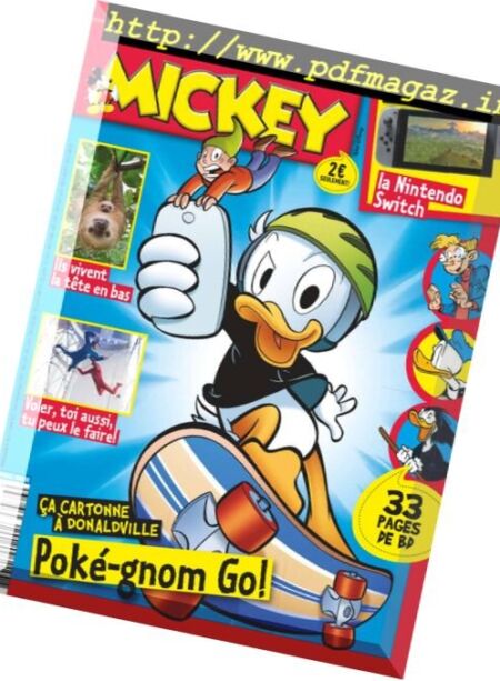 Le Journal de Mickey – 1 Mars 2017 Cover