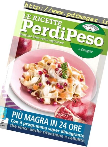 Le Ricette PerdiPeso – Gennaio 2017 Cover