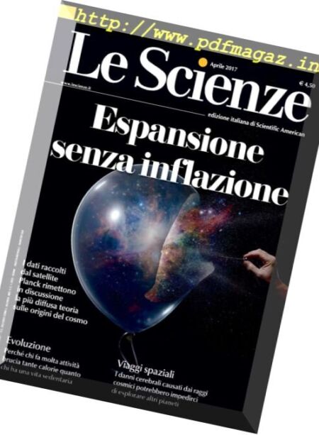 Le Scienze – Aprile 2017 Cover