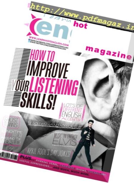Learn Hot English – April 2017 Cover