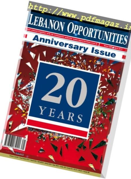 Lebanon Opportunities – April 2017 Cover