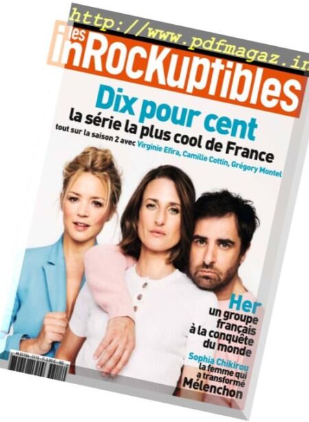 Les Inrockuptibles – 12 au 18 Avril 2017 Cover