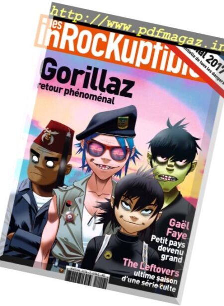 Les Inrockuptibles – 19 au 25 Avril 2017 Cover