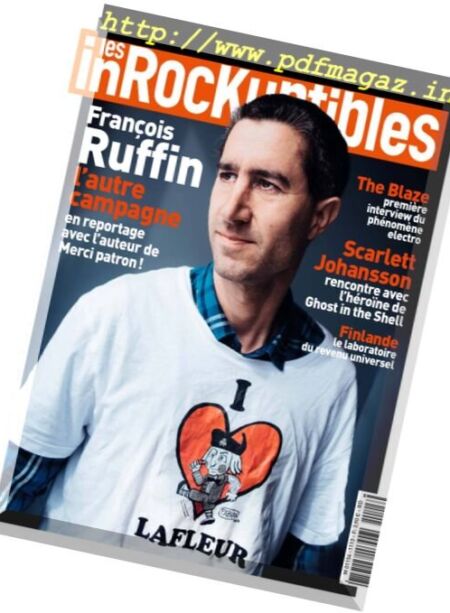 Les Inrockuptibles – 29 Mars au 4 Avril 2017 Cover