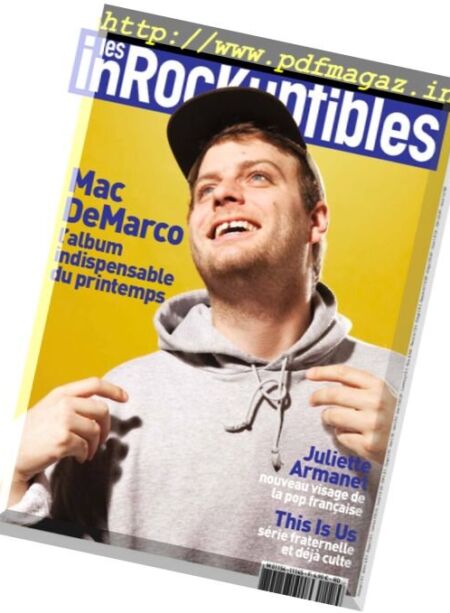 Les Inrockuptibles – 5 au 11 Avril 2017 Cover