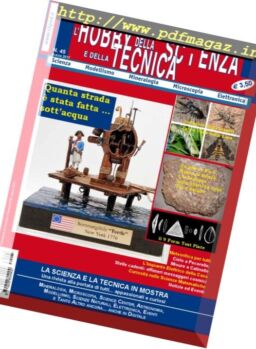 l’Hobby Della Scienza e Della Tecnica – Marzo 2017