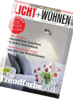 Licht und Wohnen – Marz-Mai 2017