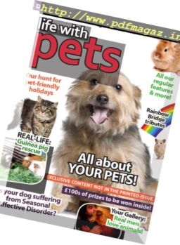 Life With Pets – Issue 15, April-June 2017