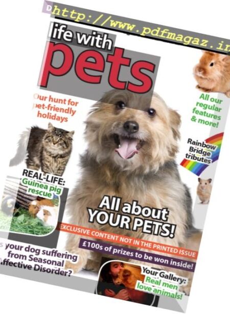 Life With Pets – Issue 15, April-June 2017 Cover