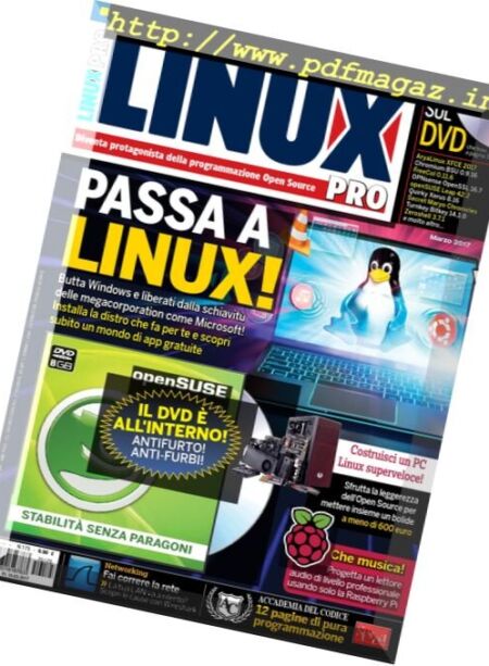 Linux Pro – Marzo 2017 Cover
