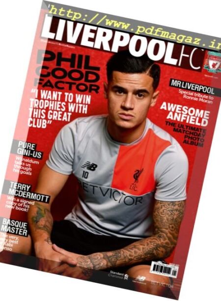 Liverpool FC Magazine – May 2017 Cover