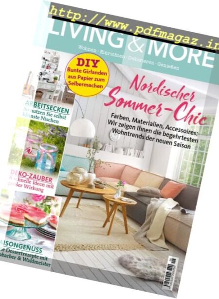 Living & More – April-Juni 2017 Cover