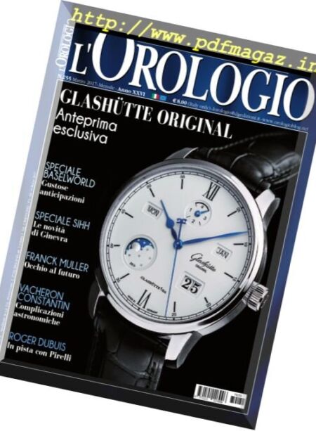 l’Orologio – Marzo 2017 Cover
