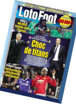 Loto Foot – 12 Avril 2017