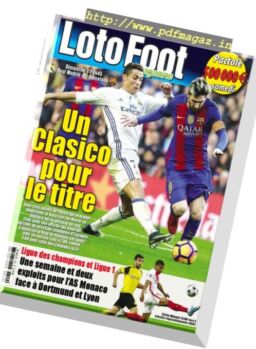 Loto Foot – 19 Avril 2017