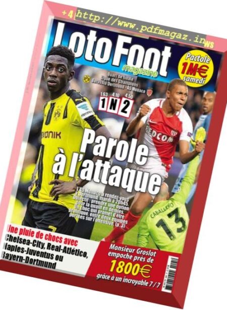 Loto Foot – 5 Avril 2017 Cover
