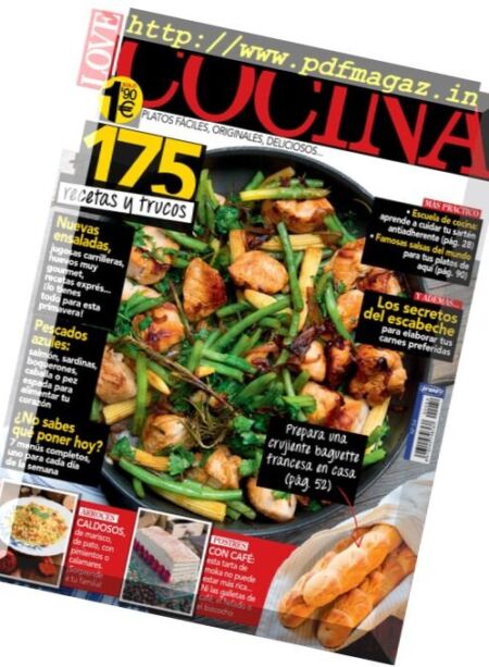 Love Cocina – Abril 2017 Cover