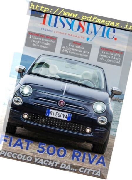 Lusso Style – Aprile 2017 Cover