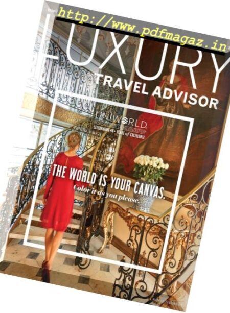 Luxury Travel Advisor – March 2017 Cover