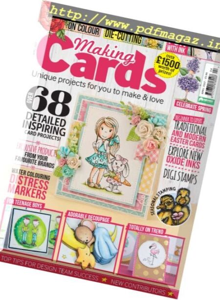 Making Cards – April 2017 Cover