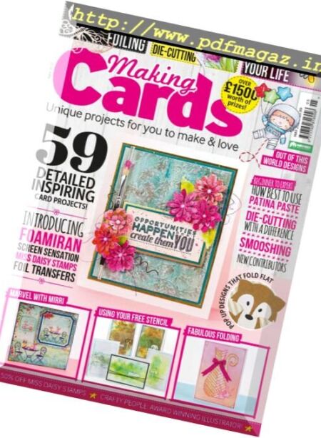 Making Cards – May 2017 Cover