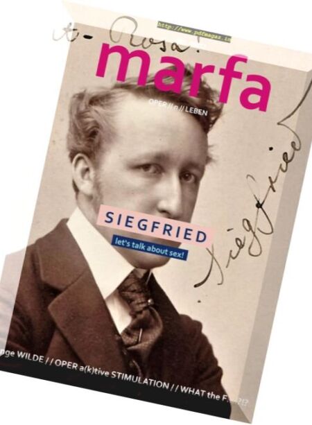 Marfa – Nr.6, 2017 Cover