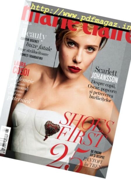Marie Claire Romania – Aprilie 2017 Cover