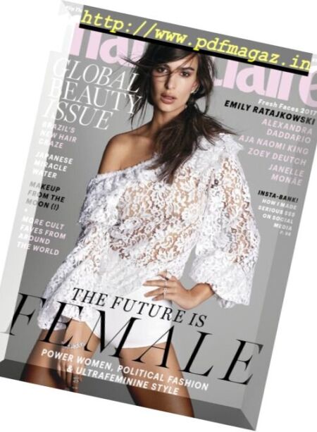 Marie Claire USA – May 2017 Cover