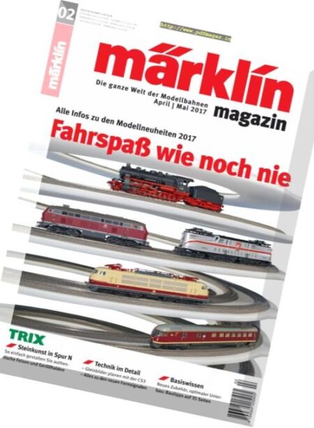 Marklin – April-Mai 2017 Cover