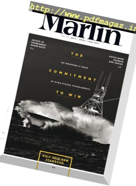 Marlin – April-May 2017 Cover