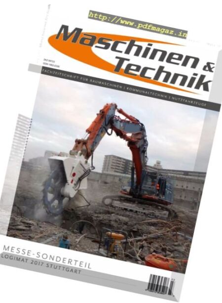 Maschinen &Technik – Marz 2017 Cover