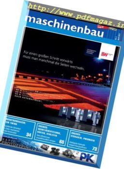 Maschinenbau – April 2017