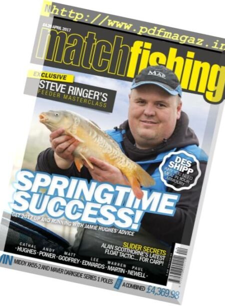 Match Fishing – April 2017 Cover
