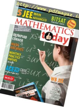 Mathematics Today – March 2017